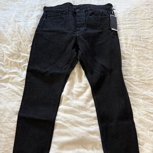 Men’s Tavik black denim jeans size 34 NWT